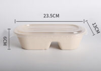 กล่องใส่อาหาร 2 ช่อง