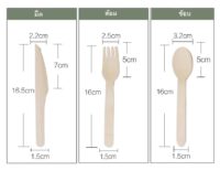 ช้อนส้อมไม้