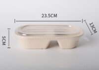 กล่องใส่ข้าว 2 ช่อง