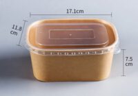 กล่องคราฟท์ใส่อาหาร