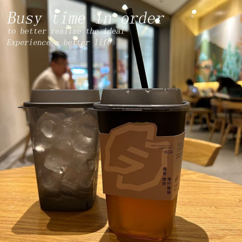 แก้วพลาสติก PP สีดำ 650ml - 3 แก้วพลาสติก PP